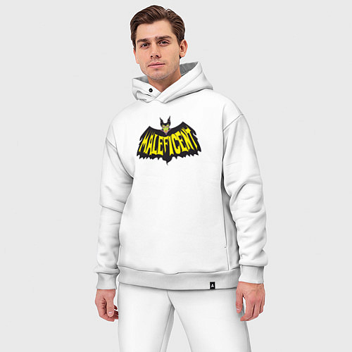 Мужской костюм оверсайз Maleficent Batman / Белый – фото 3