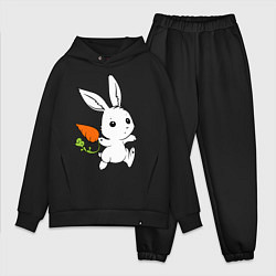 Мужской костюм оверсайз Зайка с морковкой