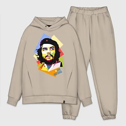 Мужской костюм оверсайз Che Guevara Art, цвет: миндальный