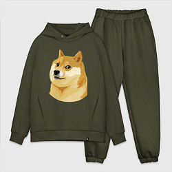 Мужской костюм оверсайз Doge
