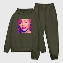 Мужской костюм оверсайз Rihanna Loud, цвет: хаки