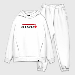 Мужской костюм оверсайз Nismo, цвет: белый