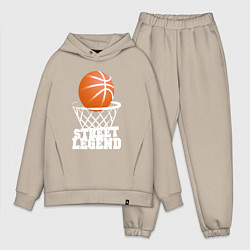 Мужской костюм оверсайз Баскетбол