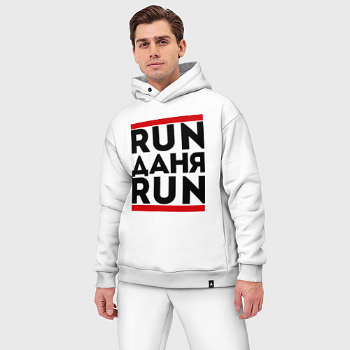 Мужской костюм оверсайз Даня / Белый – фото 3