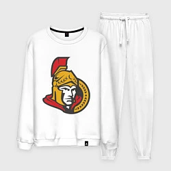 Костюм хлопковый мужской Ottawa Senators, цвет: белый
