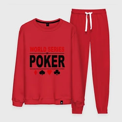 Мужской костюм World series of poker