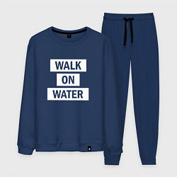 Костюм хлопковый мужской 30 STM: Walk on water, цвет: тёмно-синий