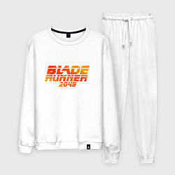 Костюм хлопковый мужской Blade Runner 2049, цвет: белый