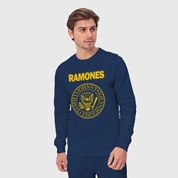 Костюм хлопковый мужской Ramones, цвет: тёмно-синий — фото 2