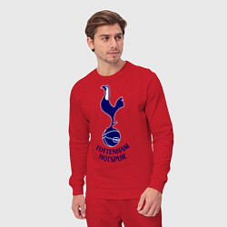 Костюм хлопковый мужской Tottenham FC, цвет: красный — фото 2