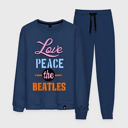 Мужской костюм Love peace the Beatles