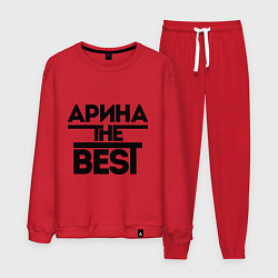 Костюм хлопковый мужской Арина the best, цвет: красный