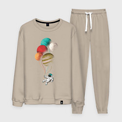 Мужской костюм Космические шары