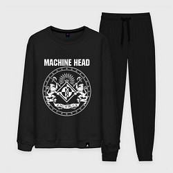 Костюм хлопковый мужской Machine Head MCMXCII, цвет: черный