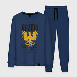 Костюм хлопковый мужской Khabib: The Eagle, цвет: тёмно-синий