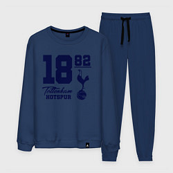 Костюм хлопковый мужской FC Tottenham 1882, цвет: тёмно-синий