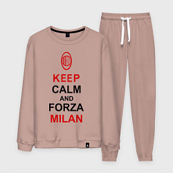 Мужской костюм Keep Calm & Forza Milan