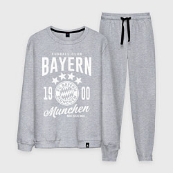 Костюм хлопковый мужской Bayern Munchen 1900, цвет: меланж