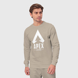 Костюм хлопковый мужской Apex Legends, цвет: миндальный — фото 2