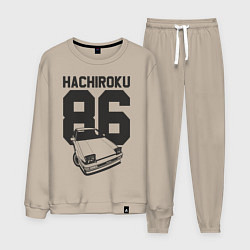 Мужской костюм Toyota AE86 Hachiroku