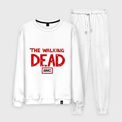 Костюм хлопковый мужской The walking Dead AMC, цвет: белый