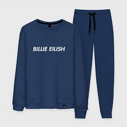 Костюм хлопковый мужской Billie Eilish, цвет: тёмно-синий