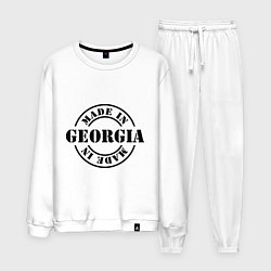 Костюм хлопковый мужской Made in Georgia (сделано в Грузии), цвет: белый