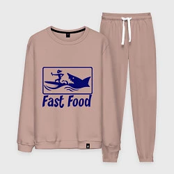 Мужской костюм Shark fast food