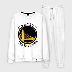 Костюм хлопковый мужской GOLDEN STATE WARRIORS, цвет: белый