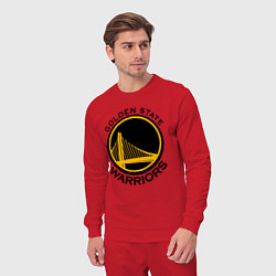 Костюм хлопковый мужской GOLDEN STATE WARRIORS, цвет: красный — фото 2