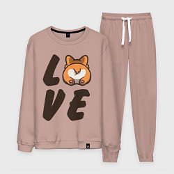 Мужской костюм Love Corgi