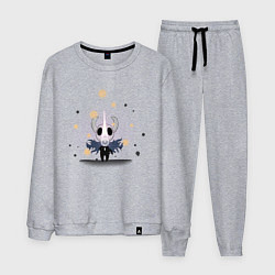 Костюм хлопковый мужской Hollow knight Полый рыцарь, цвет: меланж