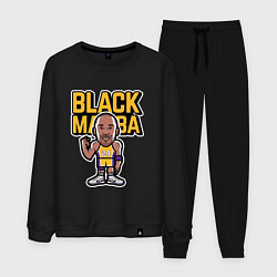 Костюм хлопковый мужской Kobe - Black Mamba, цвет: черный