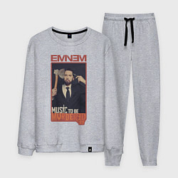 Костюм хлопковый мужской Eminem MTBMB, цвет: меланж
