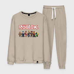 Костюм хлопковый мужской ROBLOX, цвет: миндальный