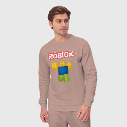 Костюм хлопковый мужской ROBLOX, цвет: пыльно-розовый — фото 2