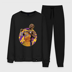 Костюм хлопковый мужской Kobe Bryant, цвет: черный