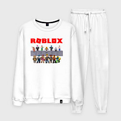 Костюм хлопковый мужской ROBLOX, цвет: белый