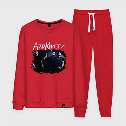 Костюм хлопковый мужской Агата Кристи, цвет: красный