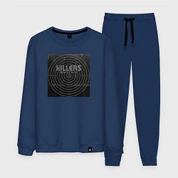 Костюм хлопковый мужской The Killers, цвет: тёмно-синий
