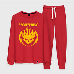 Костюм хлопковый мужской THE OFFSPRING, цвет: красный