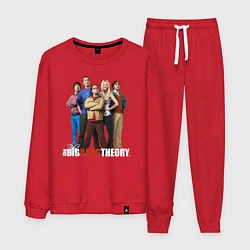 Костюм хлопковый мужской Heroes of the Big Bang Theory, цвет: красный