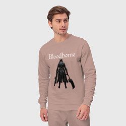 Костюм хлопковый мужской Bloodborne, цвет: пыльно-розовый — фото 2