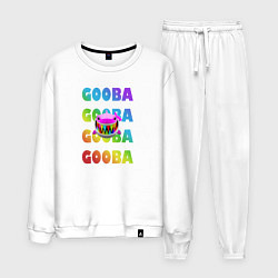 Костюм хлопковый мужской GOOBA - 6ix9ine, цвет: белый