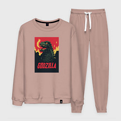 Мужской костюм Godzilla