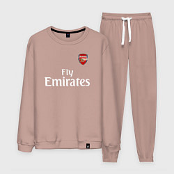 Костюм хлопковый мужской ARSENAL, цвет: пыльно-розовый