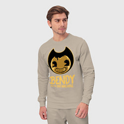 Костюм хлопковый мужской Bendy And The Ink Machine, цвет: миндальный — фото 2