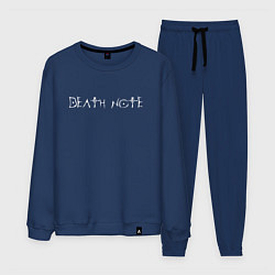 Костюм хлопковый мужской DEATH NOTE ТЕТРАДЬ СМЕРТИ, цвет: тёмно-синий