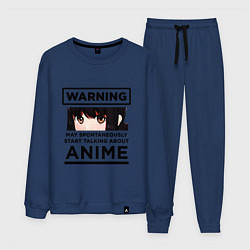 Мужской костюм Warning ANIME