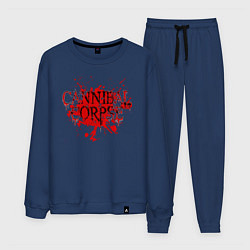 Костюм хлопковый мужской Cannibal Corpse, цвет: тёмно-синий